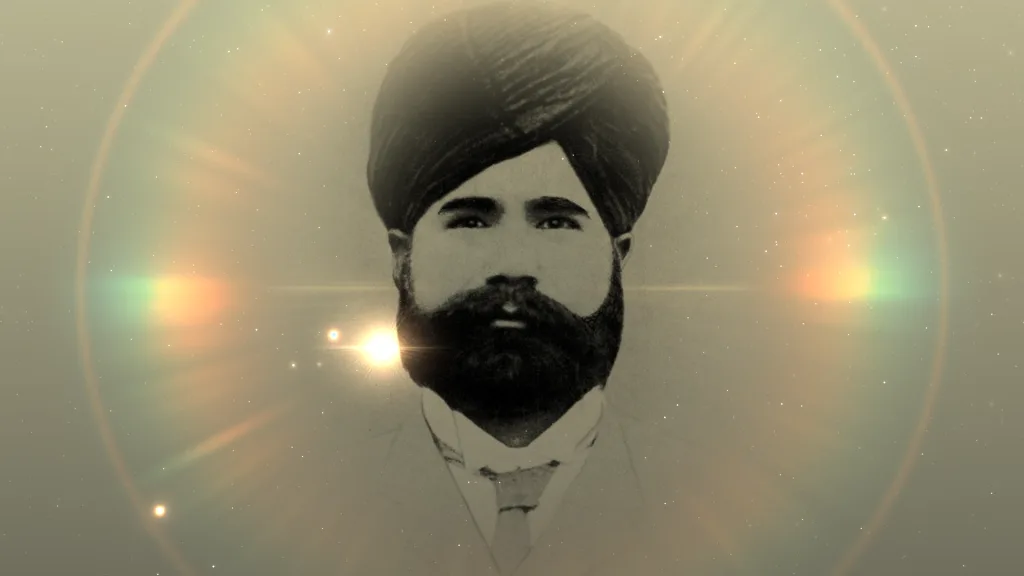 تصویر: اقبالؔ صاحب کے بڑے بھائی شیخ عطا محمد - بانگِ درا 49: التجائے مسافر از علامہ اقبال مع حلِ لغات و تشریح