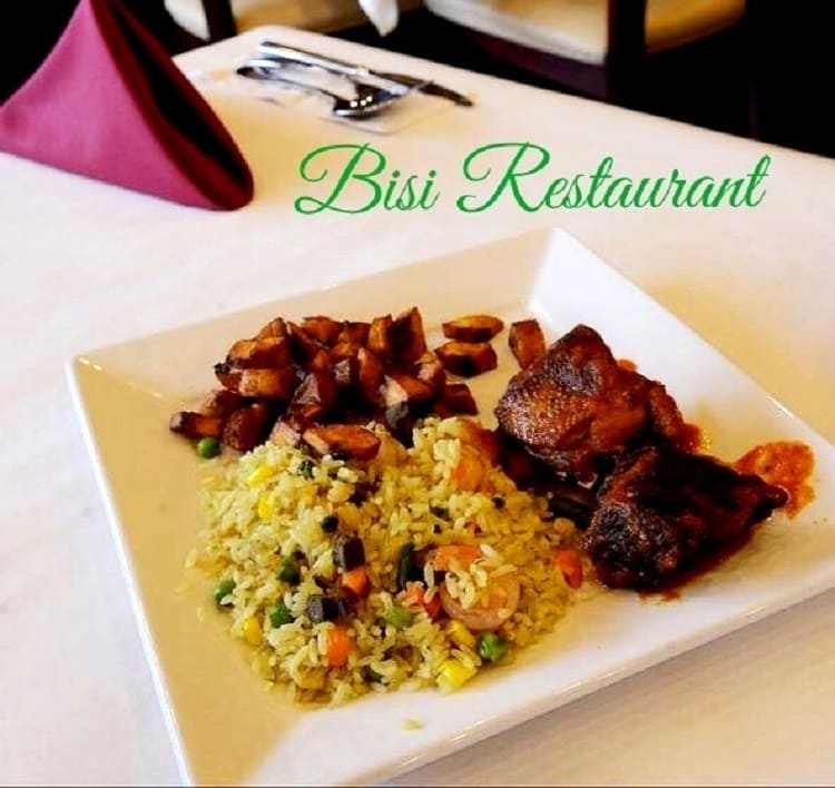 Bisi's Restaurant features Nigerian food, which uses the most authentic recipes