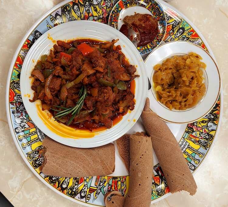  Ethio Beans Restaurant is a simple and modest African restaurant that has become one of the most beloved diners