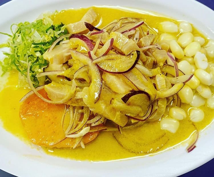 Saguache serves exotic Peruvian food, and its dishes are prepared by the renowned chef Caesar Chang