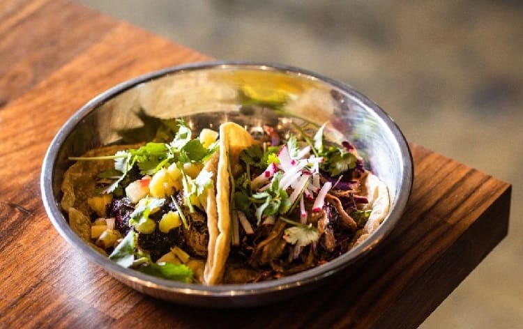 chop shop Taco is a restaurant made in a tavern setting in the Parker gray district, which is located in the old town of Alexandria.