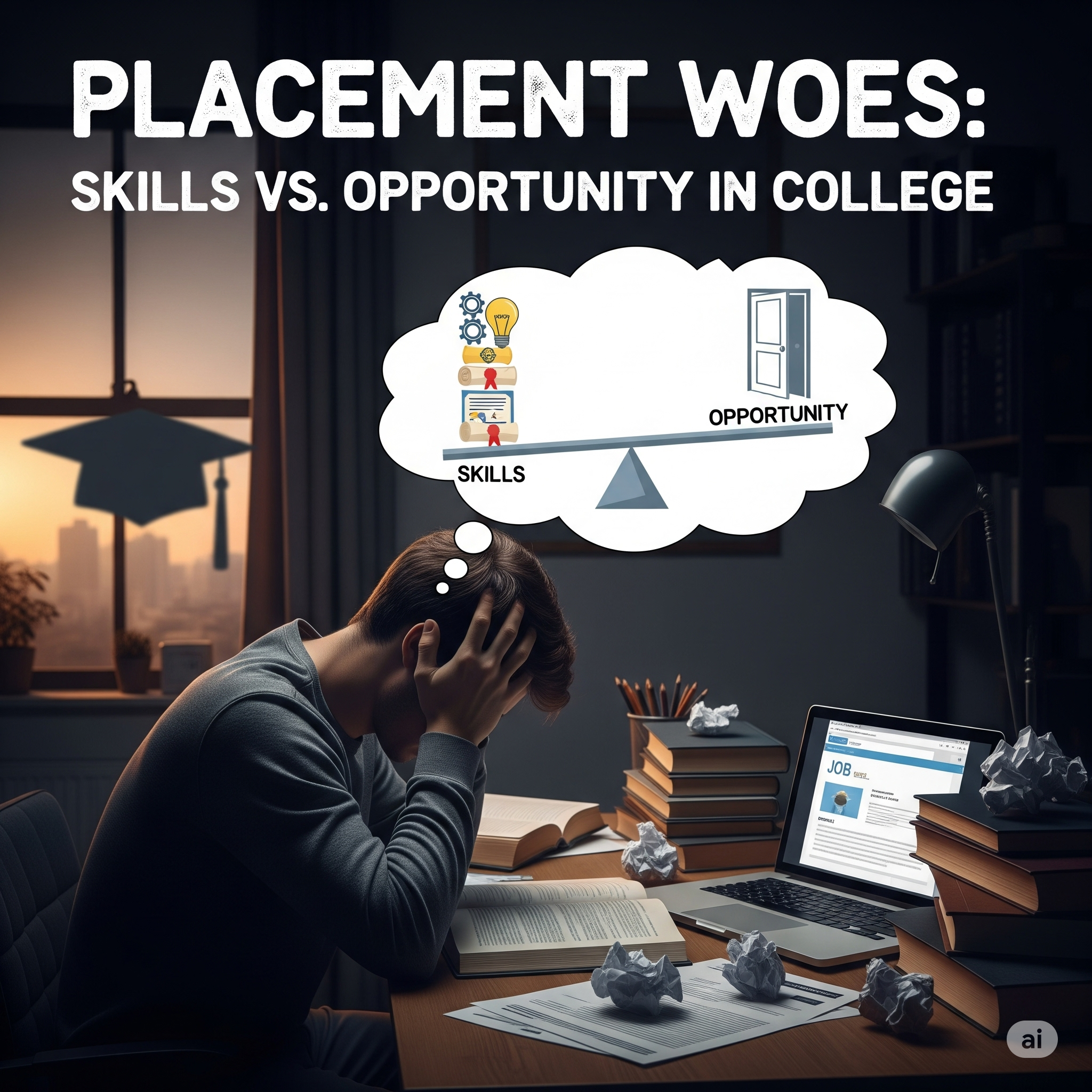 Placement Woes: Skills vs. Opportunity in College