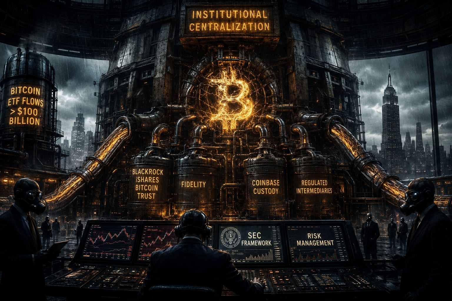 Bitcoin ETFs Hold More Than $100 Billion. That May Be Changing the Asset Itself