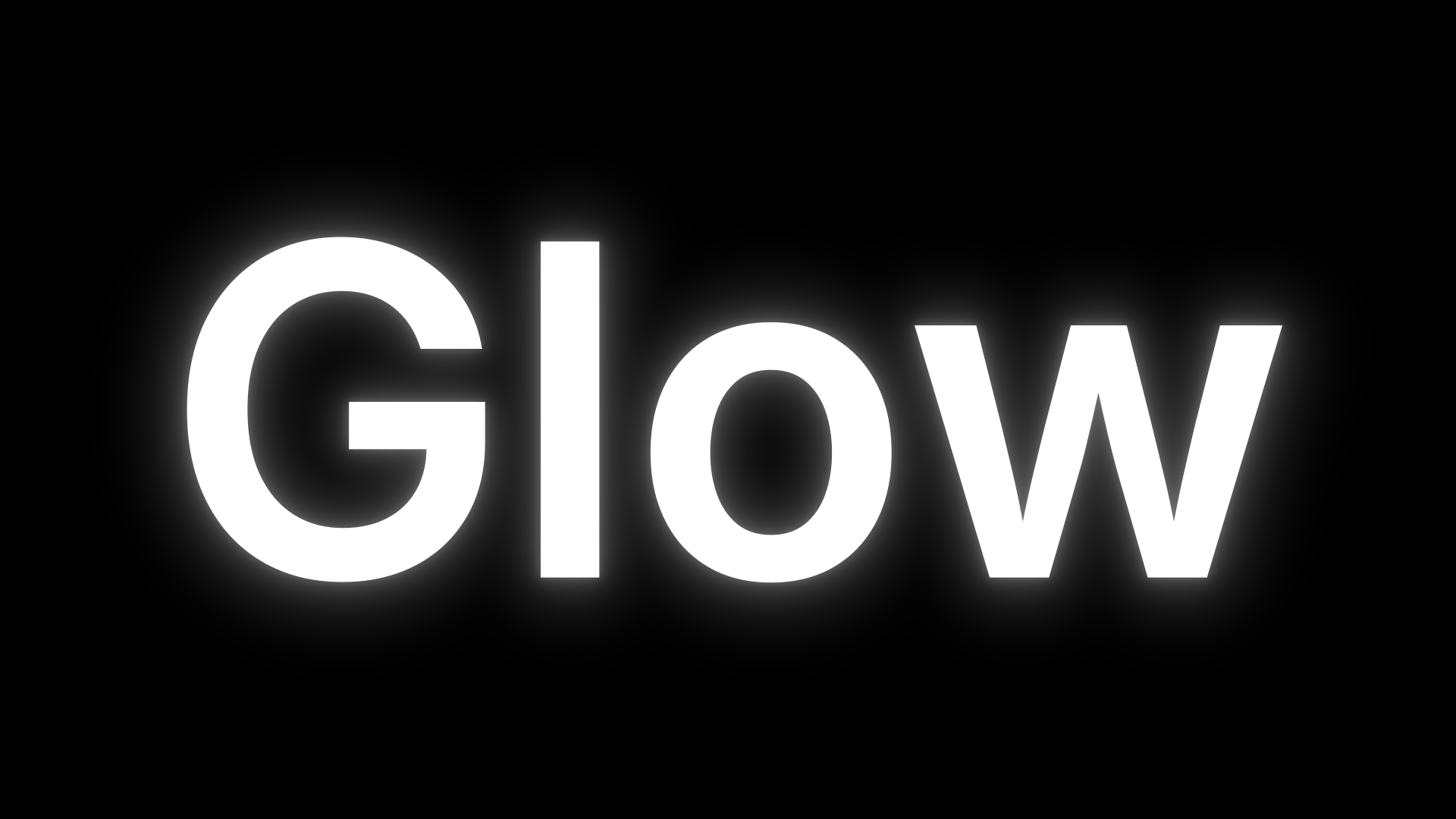 Glow caption style preview