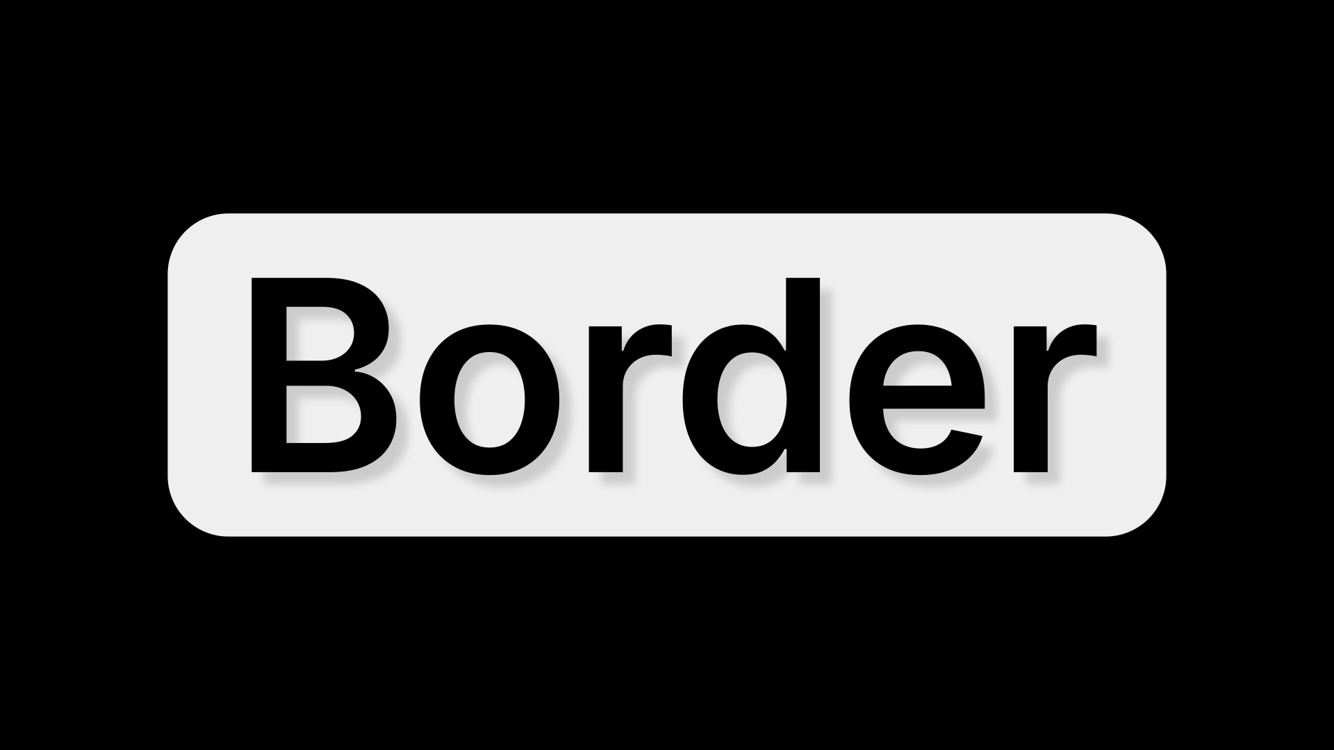 Border caption style preview