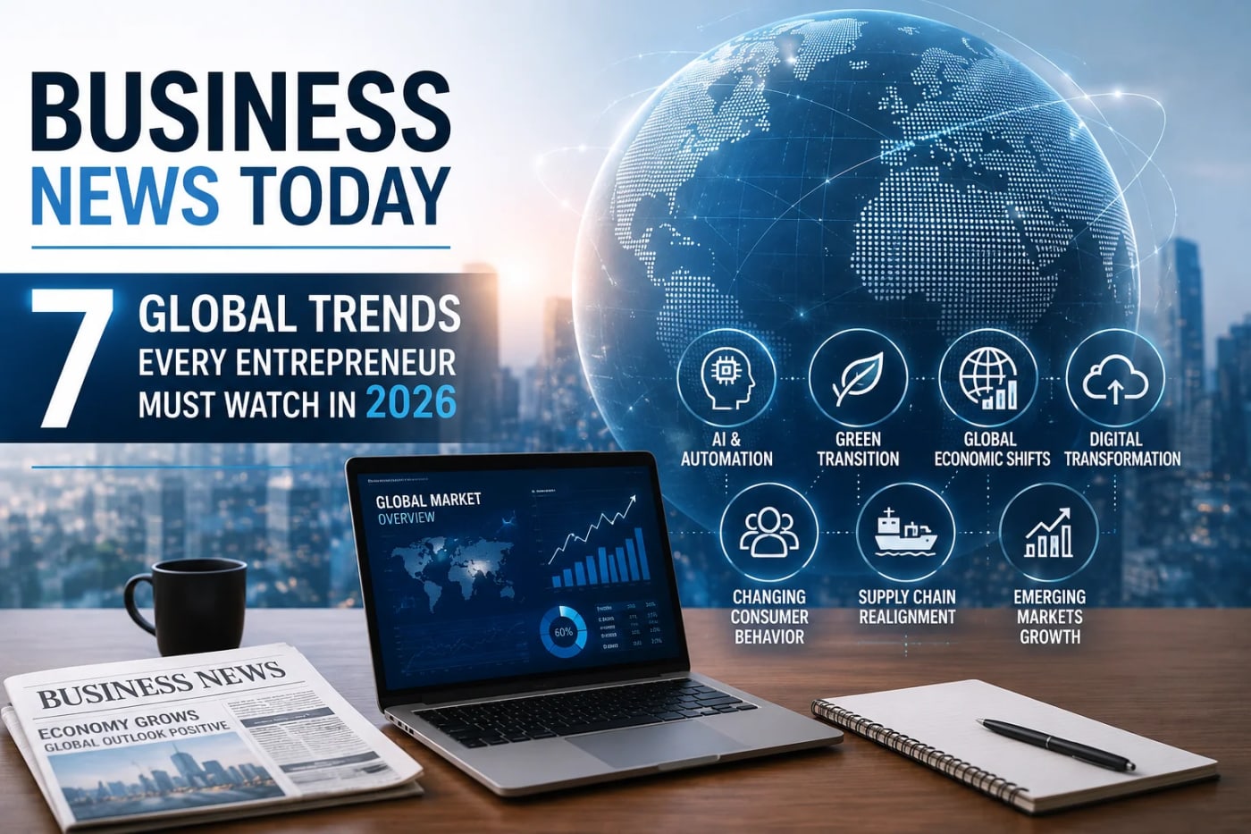 Business News Today: 7 Global Trends Every Entrepreneur Must Watch in 2026