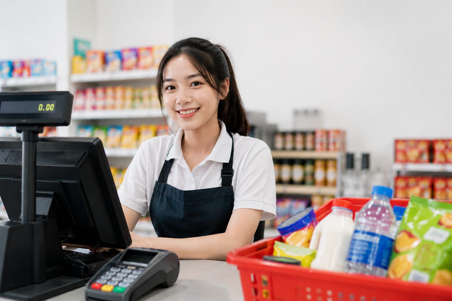 Làm thu ngân có khó không? Góc nhìn của những người từng lo lắng như bạn