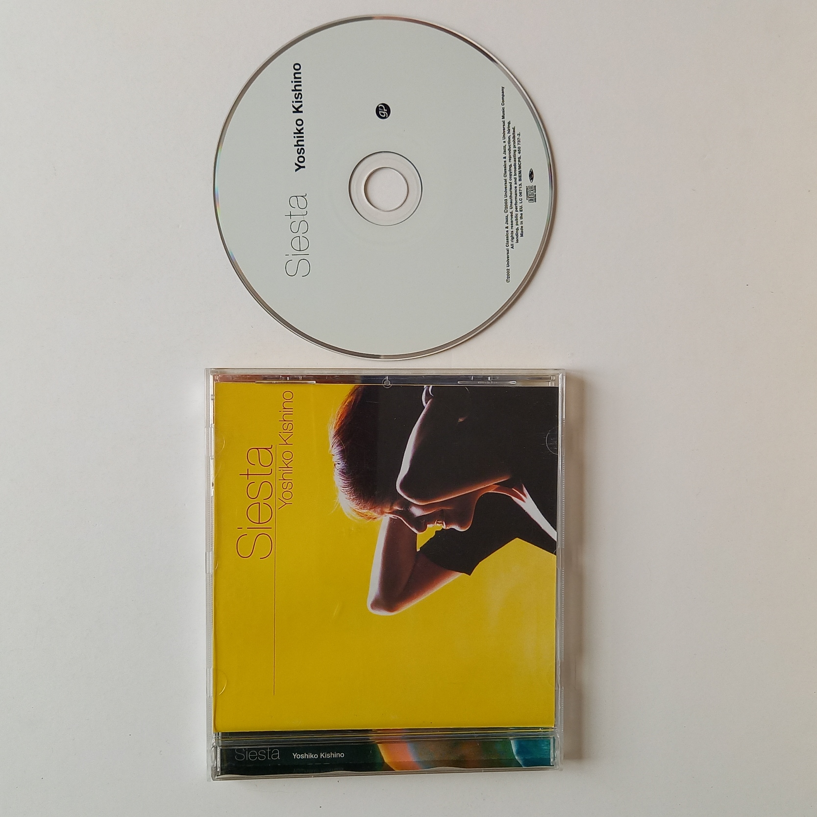 YOSHIKO KISHINO - Siesta - Disque CD