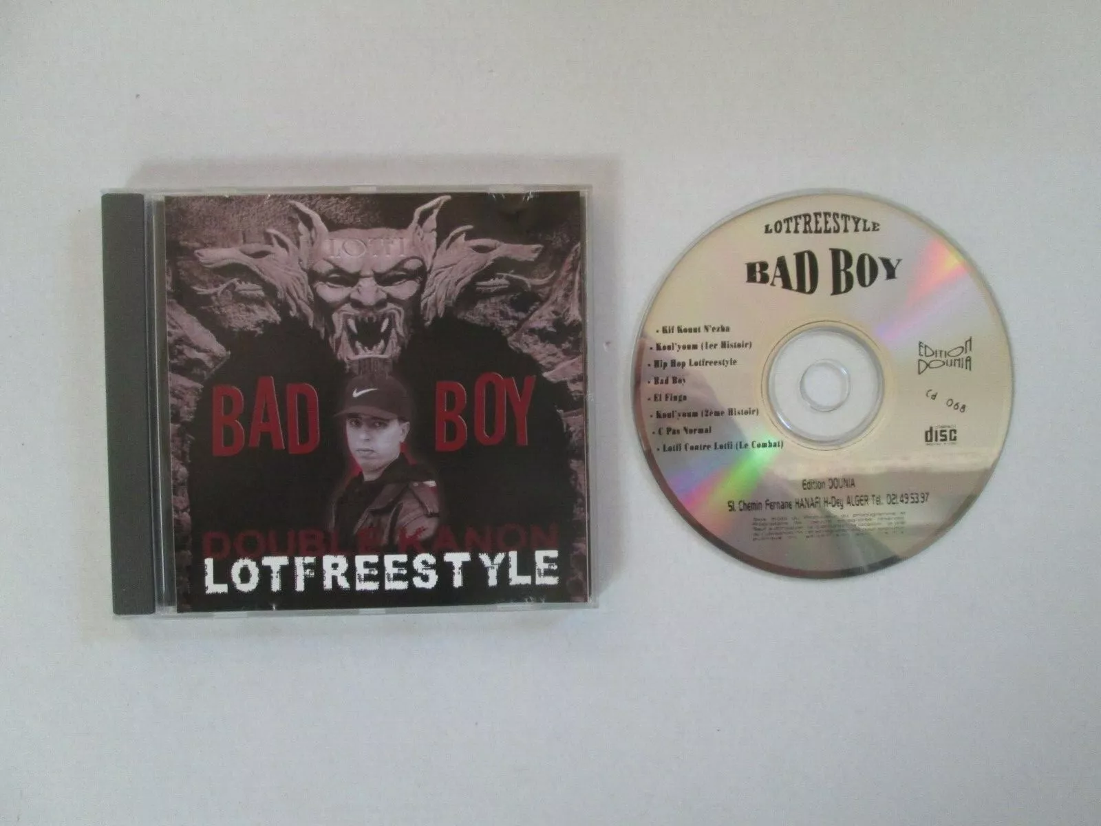 LOTFI DES DOUBLE KAN - lotfreestyle - CD