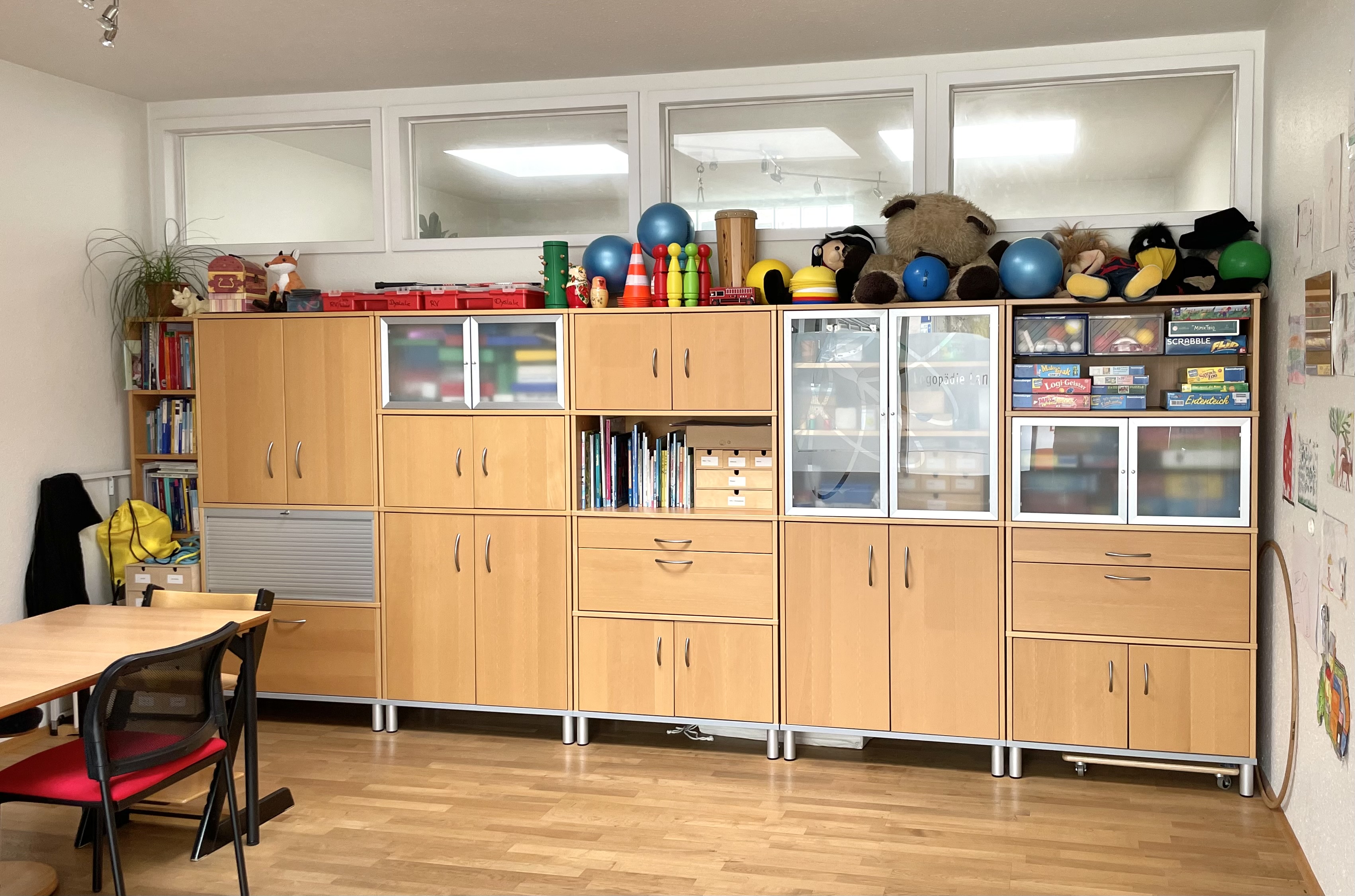 Behandlungszimmer Logopädie Langenau