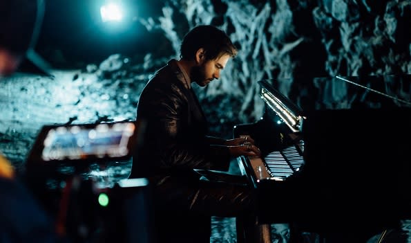 Musician Zedd films music video in California cave