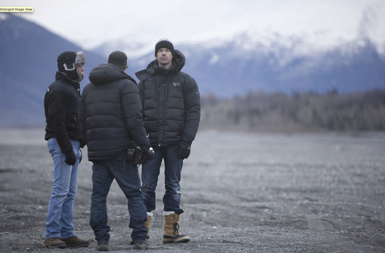 The Frozen Ground - shooting in Alaska