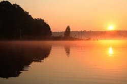 Masurian lakes Poland