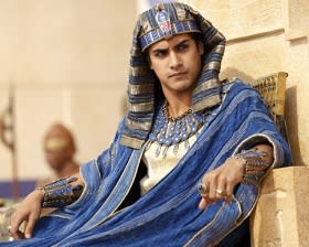 Tutankhamun TV drama films in South Africa