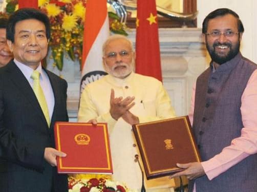 India and China sign co-production treaty