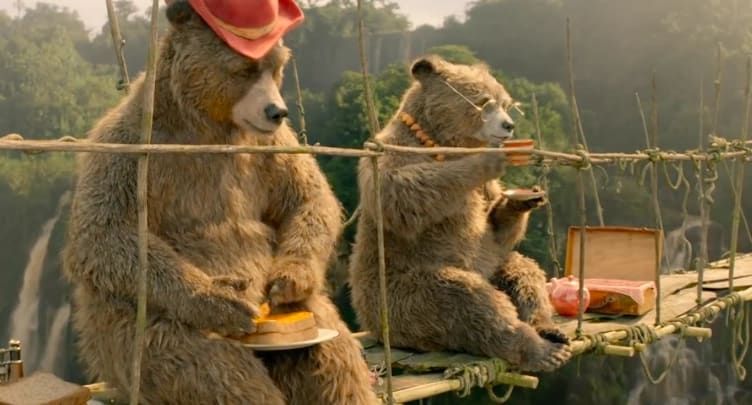 Paddington in Peru filming in the UK and Colombia