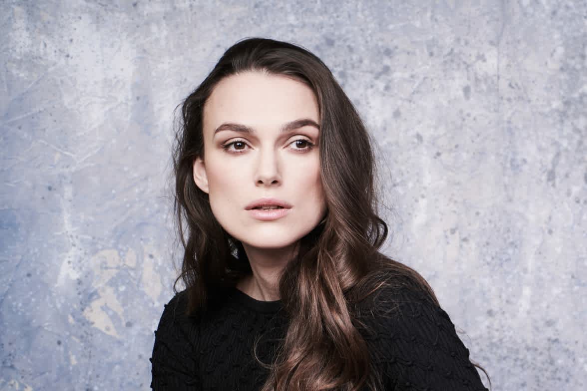 Keira Knightley films 'The Woman In Cabin 10' on UK coast