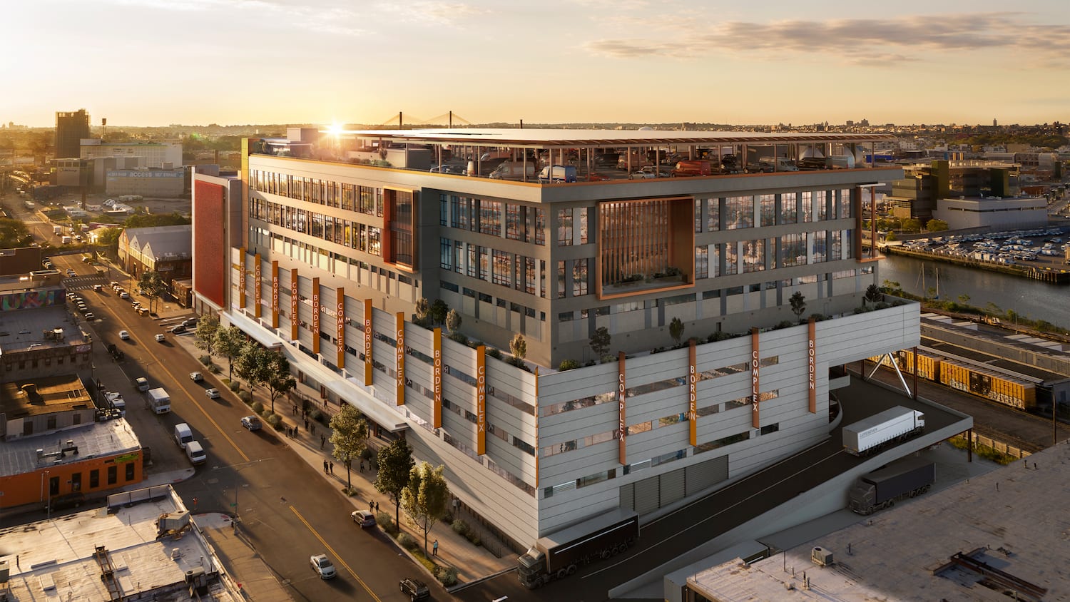 Construction complete on New York City's Borden Studios