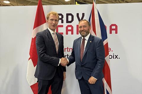 UK and Canada sign updated co-production treaty