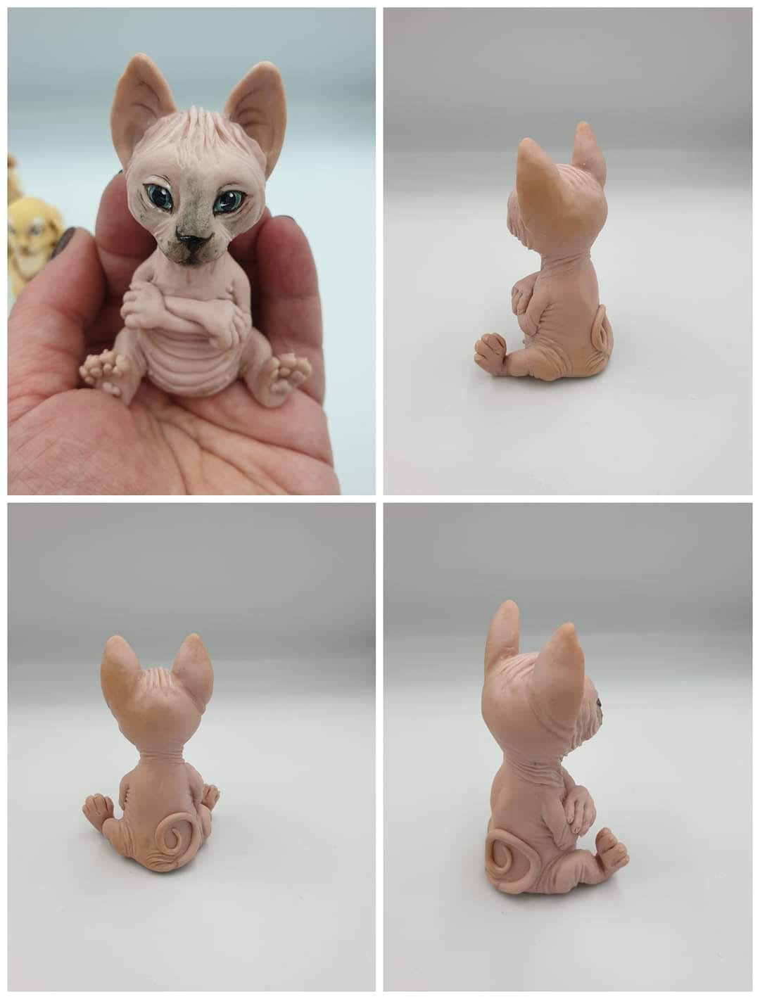 Силіконова форма котик Пуня