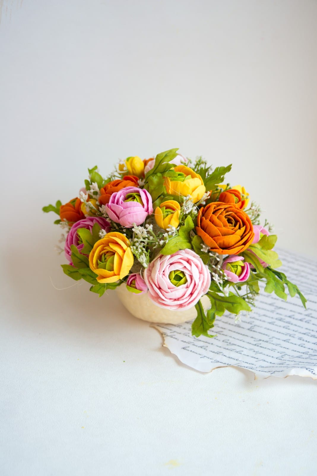 Комплект силіконових форм Ранункулюс 