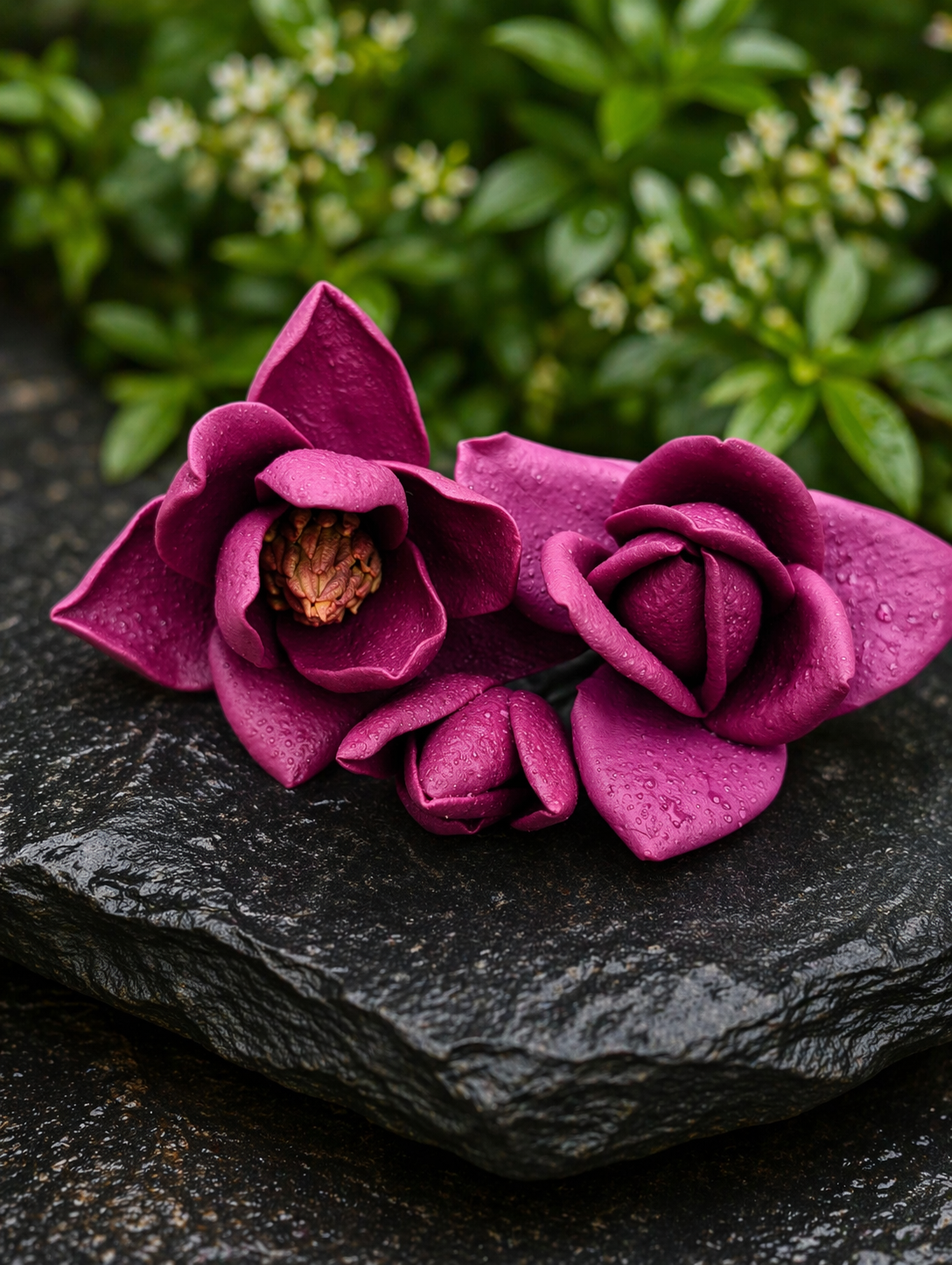 Набір силіконових форм Магнолія сорту суланжу Джені 