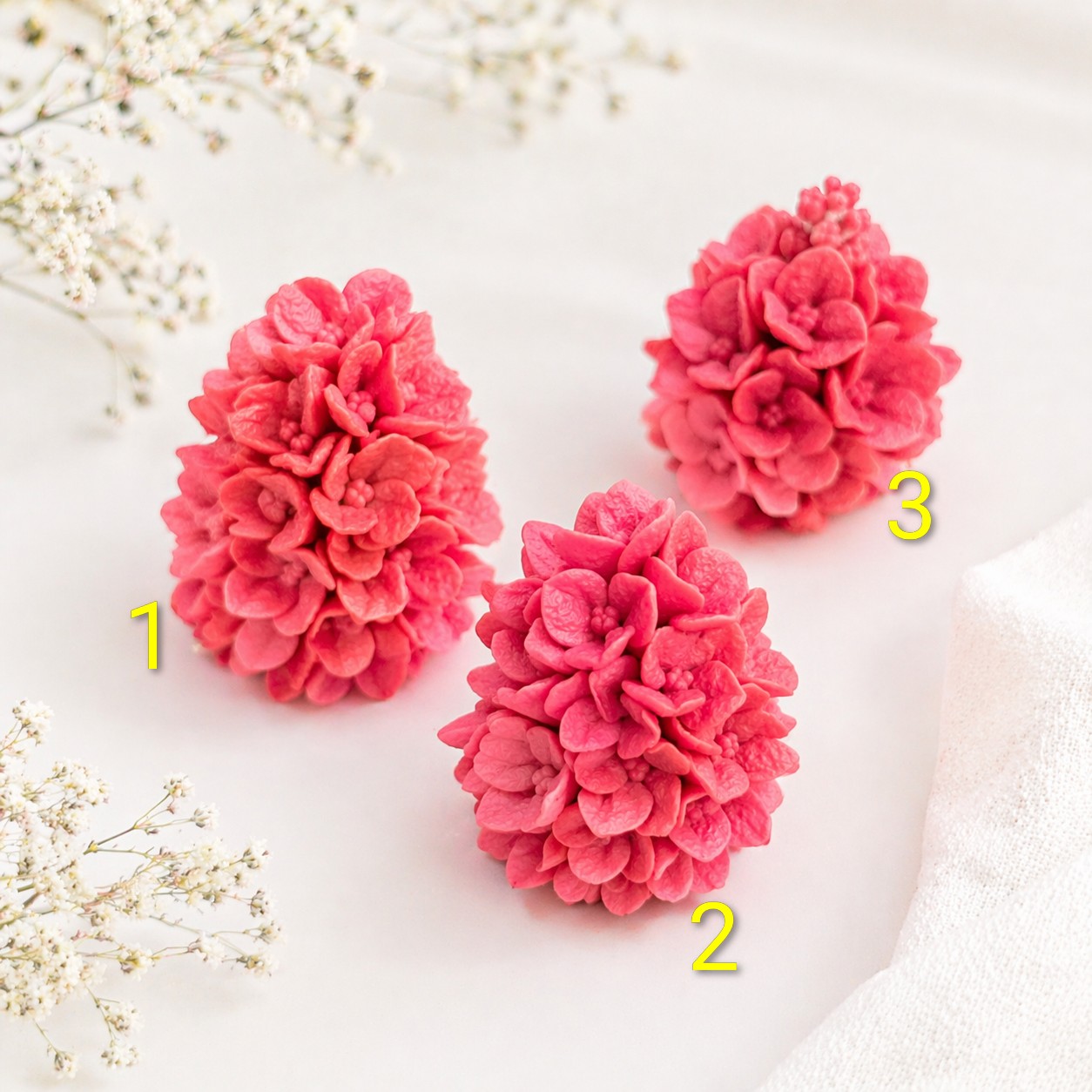 Набір силіконових форм Гортензія метельчаста 