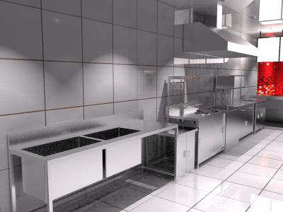 Jasa Desain Booth 3D