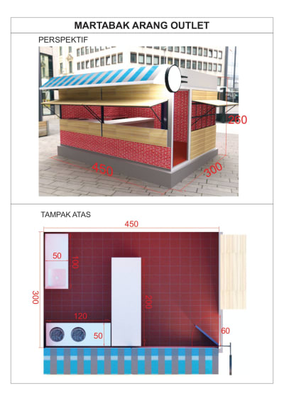 Jasa Desain Booth 3D