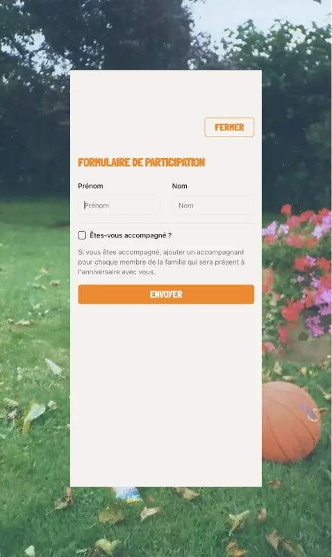 Invitation 30 ans - Capture d'écran 3