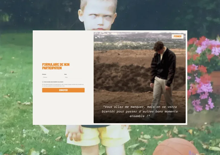 Invitation 30 ans - Capture d'écran 2