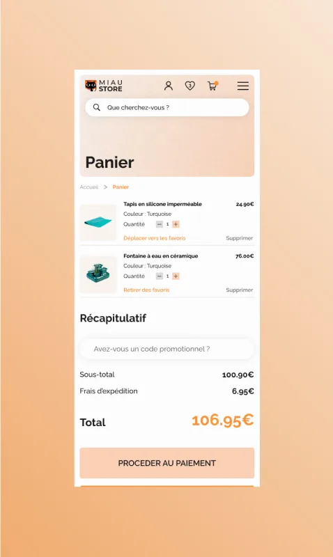 Miaustore refonte - Capture d'écran 5