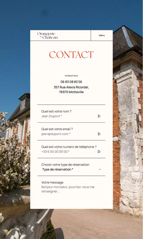 Orangerie de Motteville - Capture d'écran 3