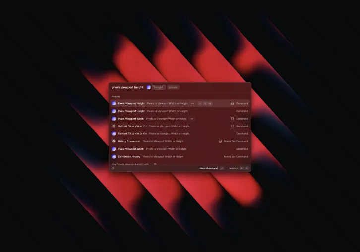 Raycast extension - Capture d'écran 4