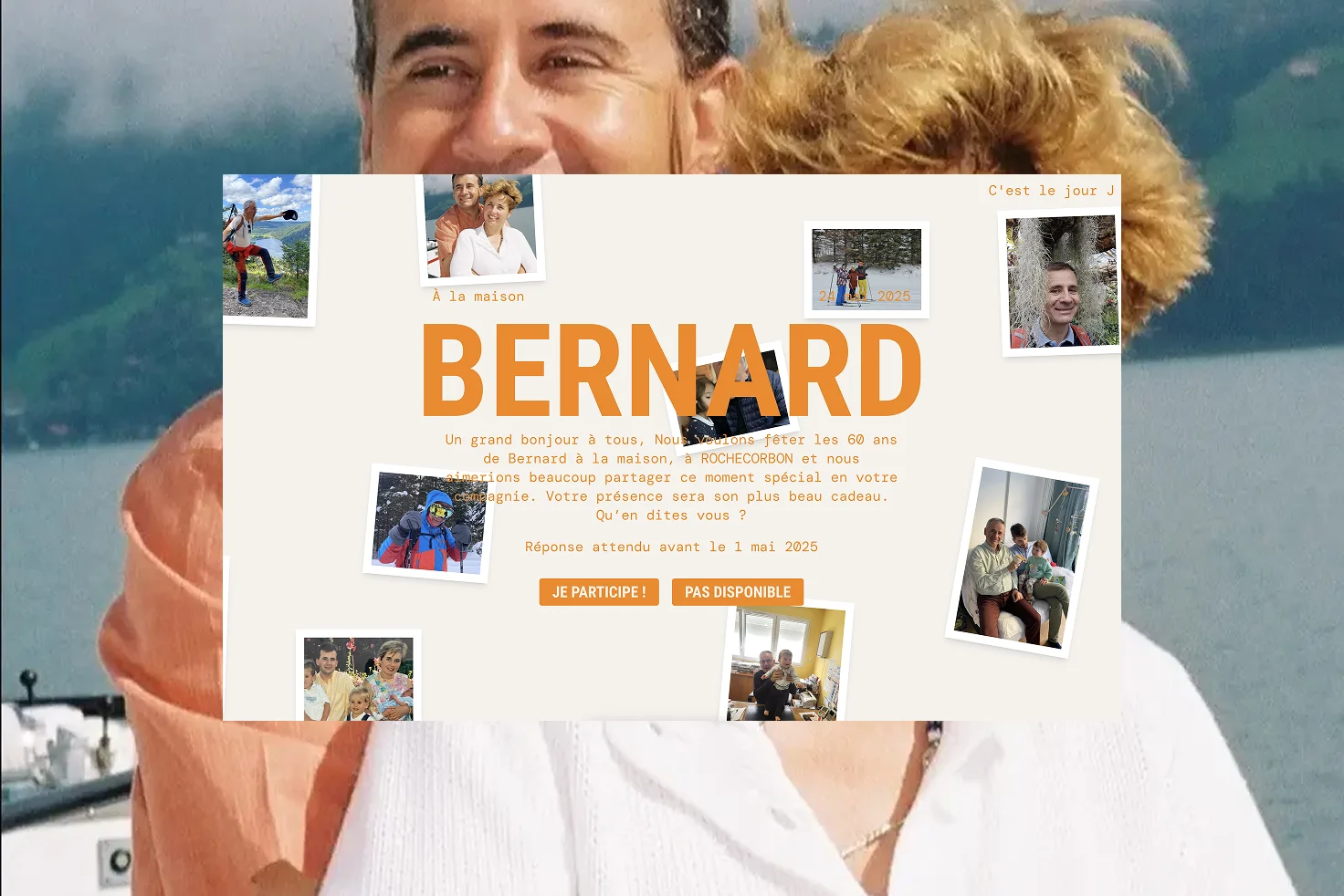 Invitation 60 ans - Image de couverture du projet