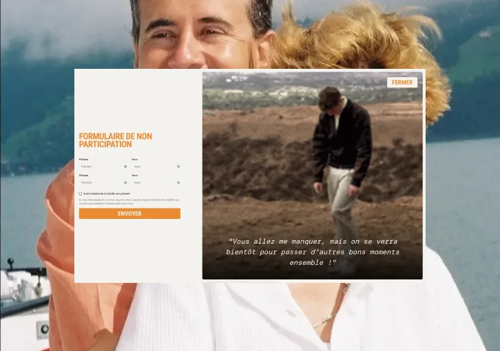 Invitation 60 ans - Capture d'écran 2