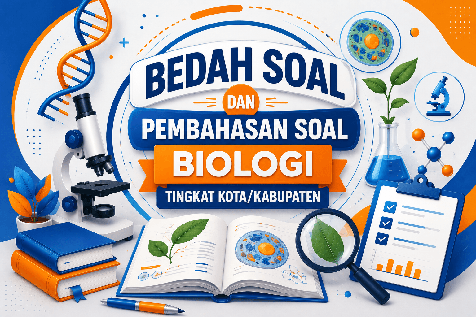 Ilustrasi artikel AYS: BEDAH SOAL DAN PEMBAHASAN SOAL OSN BIOLOGI TINGKAT KOTA/KABUPATEN 2024