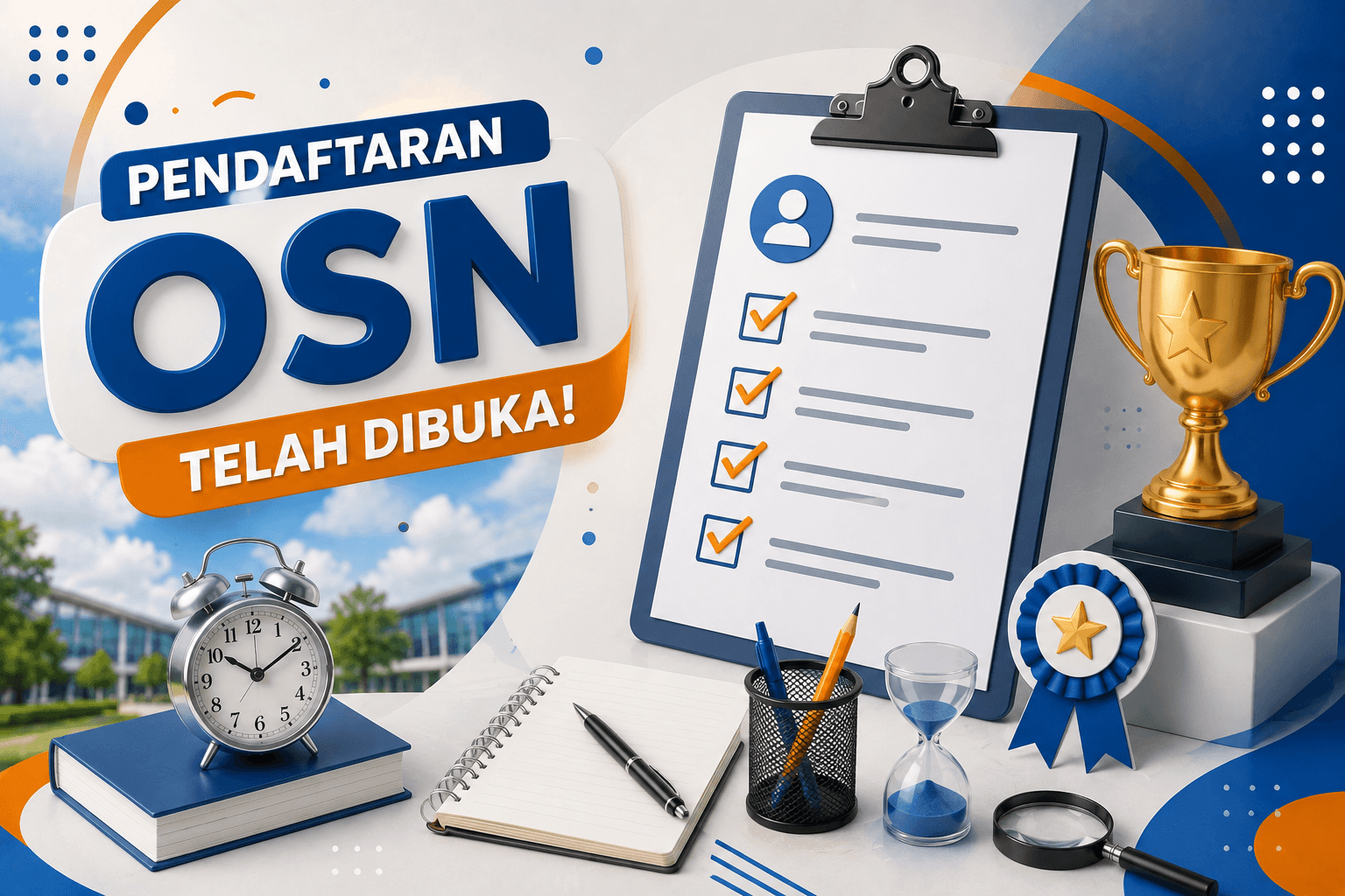Kalender dengan tanggal seleksi OSN dilingkari