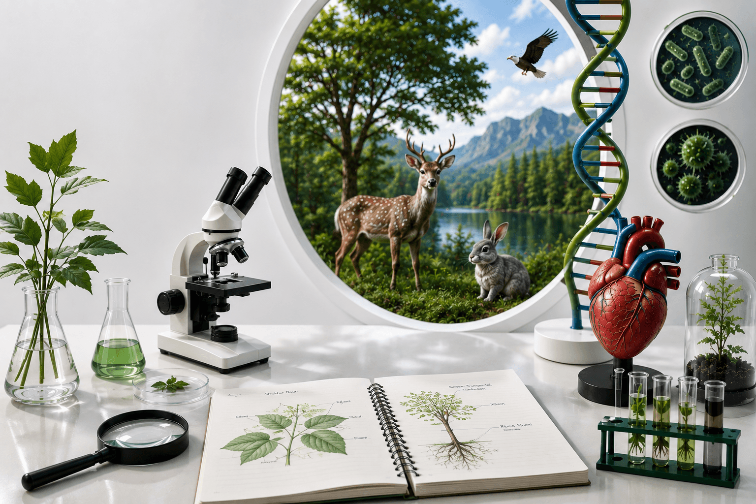 Ilustrasi artikel AYS: Mengenal Ilmu Biologi: Sains Tentang Kehidupan