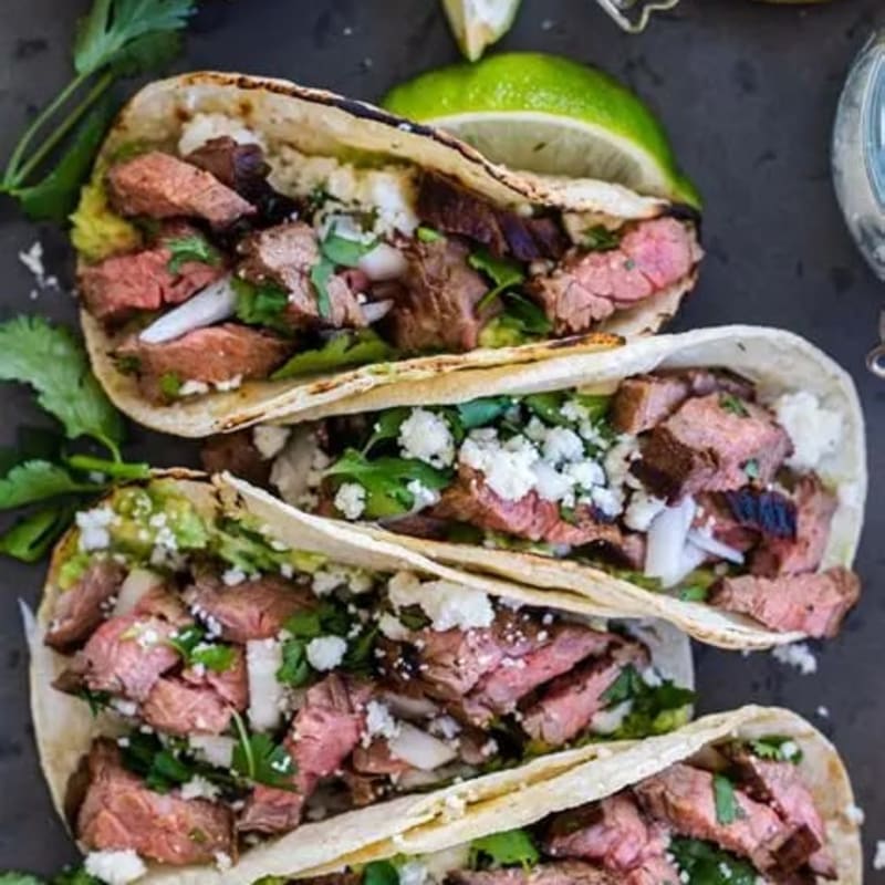 Tacos de Carne Asada