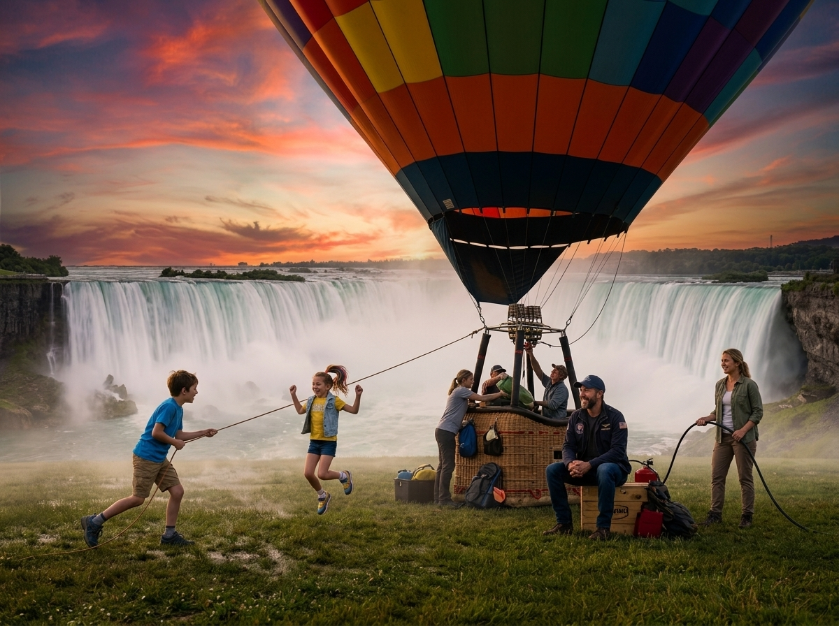 Jerry’s Balloon Adventure Over Niagara