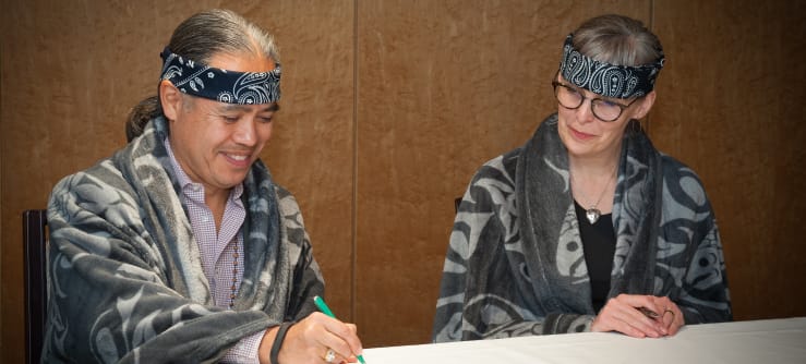 BCCFP Signs FNHA Declaration of Commitment to Cultural Safety and Humility