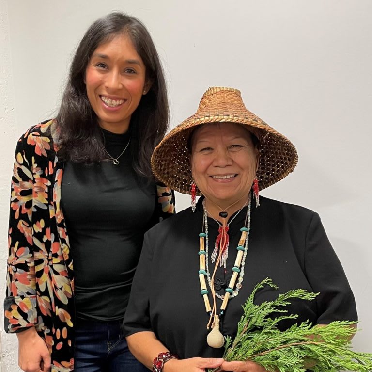 Dr. Rebekah Eatmon (left) and Dr. Elder Roberta Price (right)