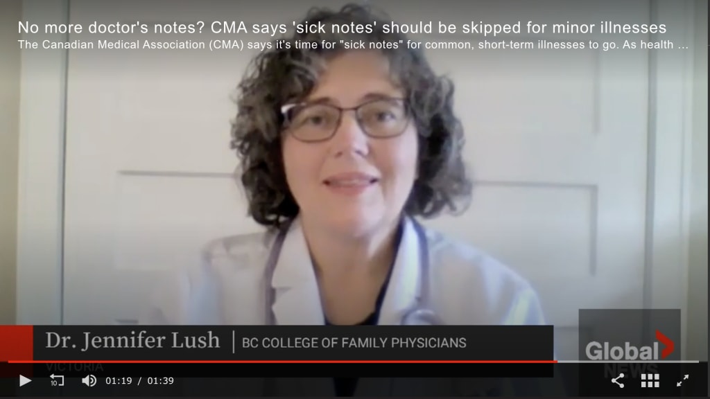 Dr Jennifer Lush in the news