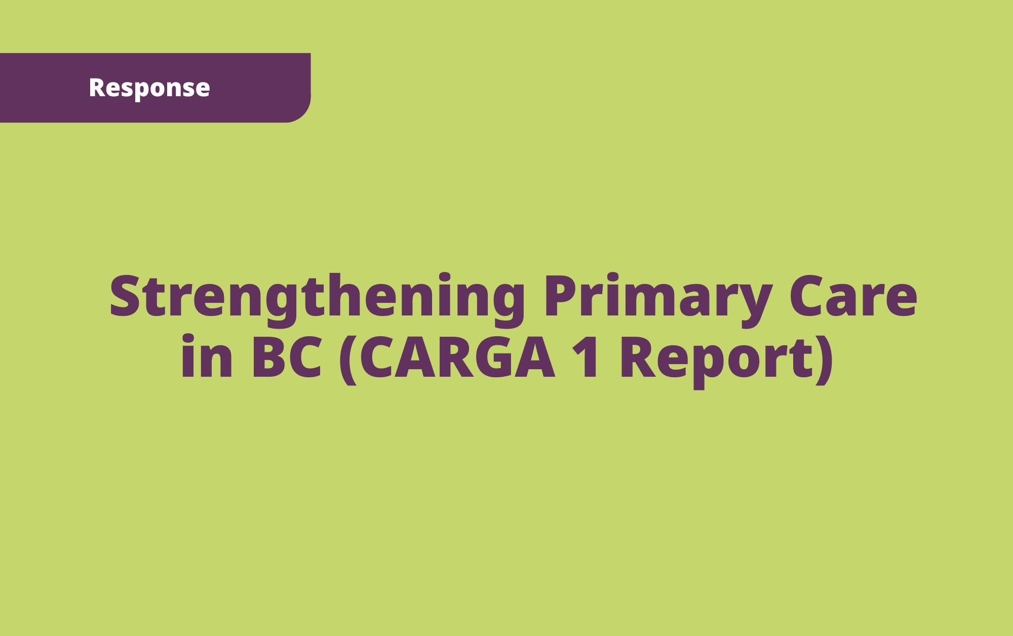 Graphic with title of article