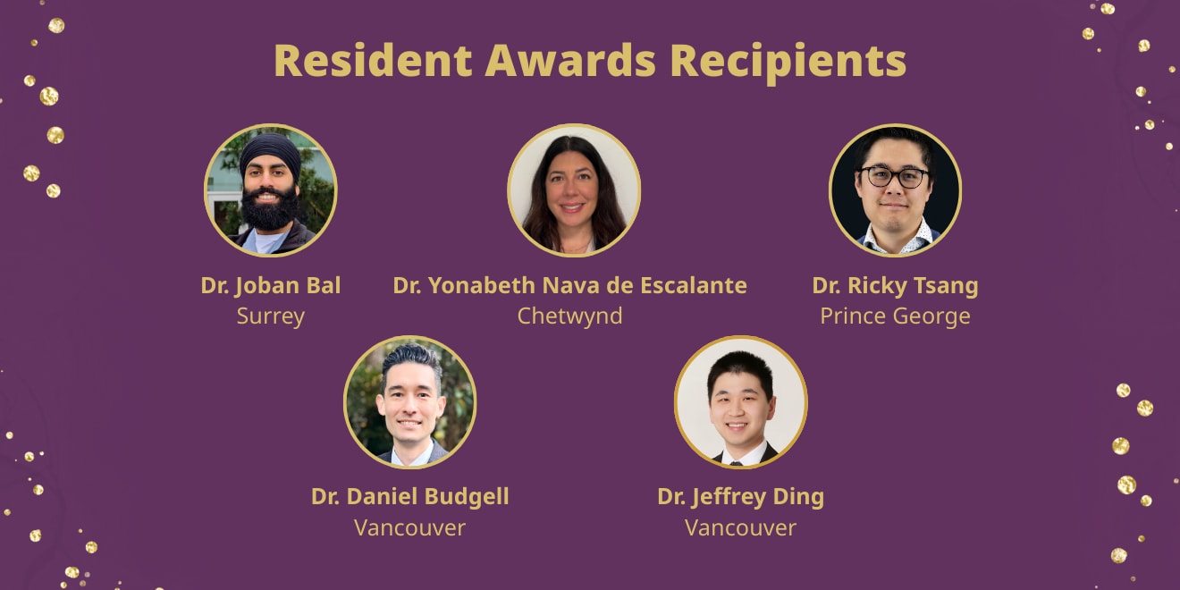 2026 Resident Awards Recipients