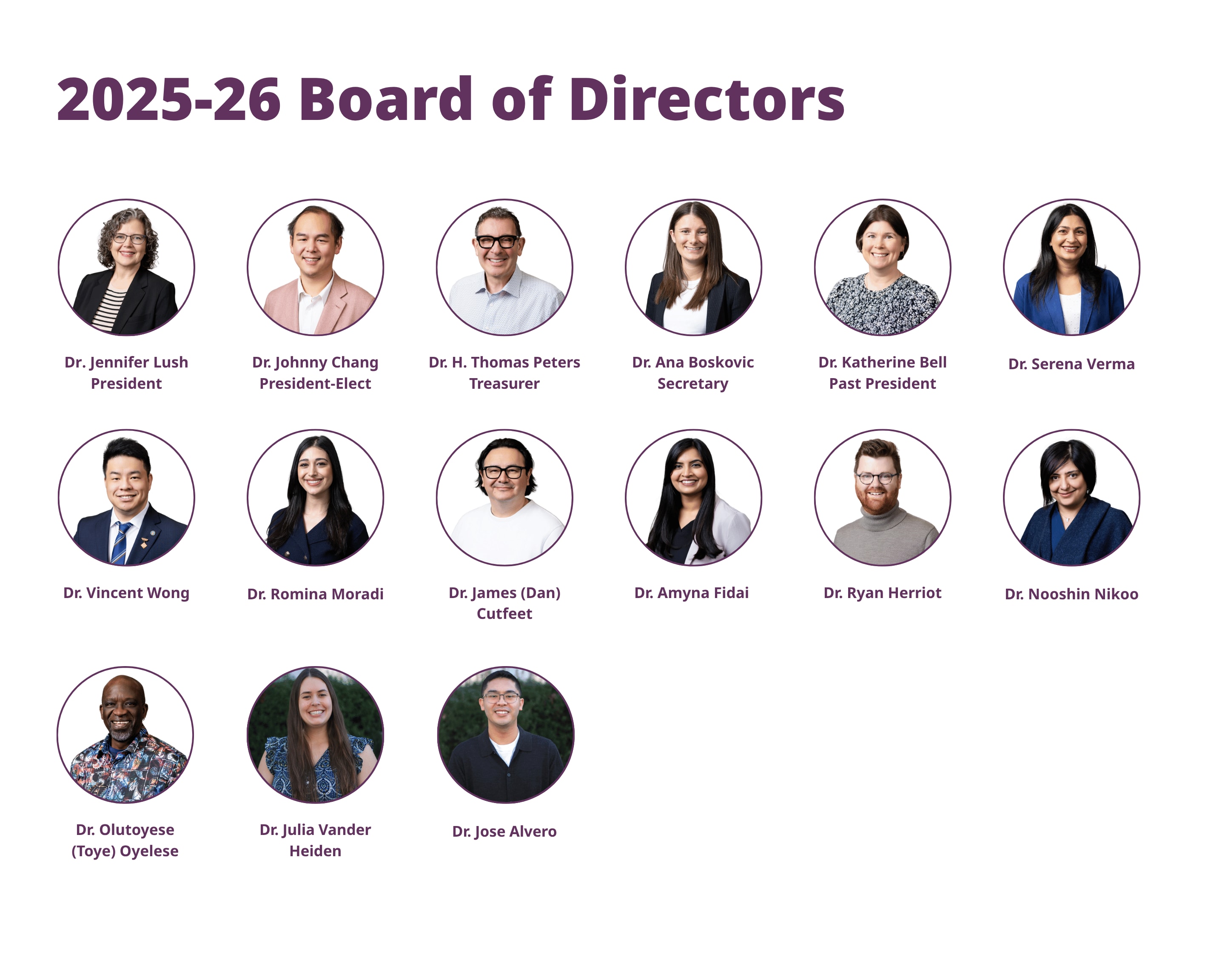2025-2026 Board of Directors