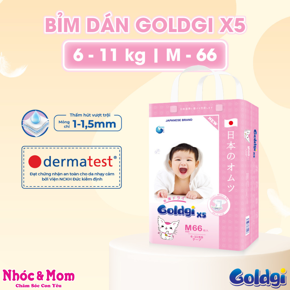 Bỉm dán Goldgi X5 szM66