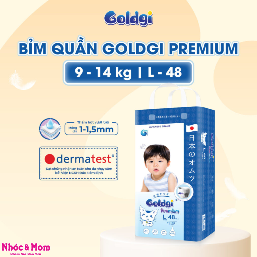 Bỉm Quần Goldgi+ L48