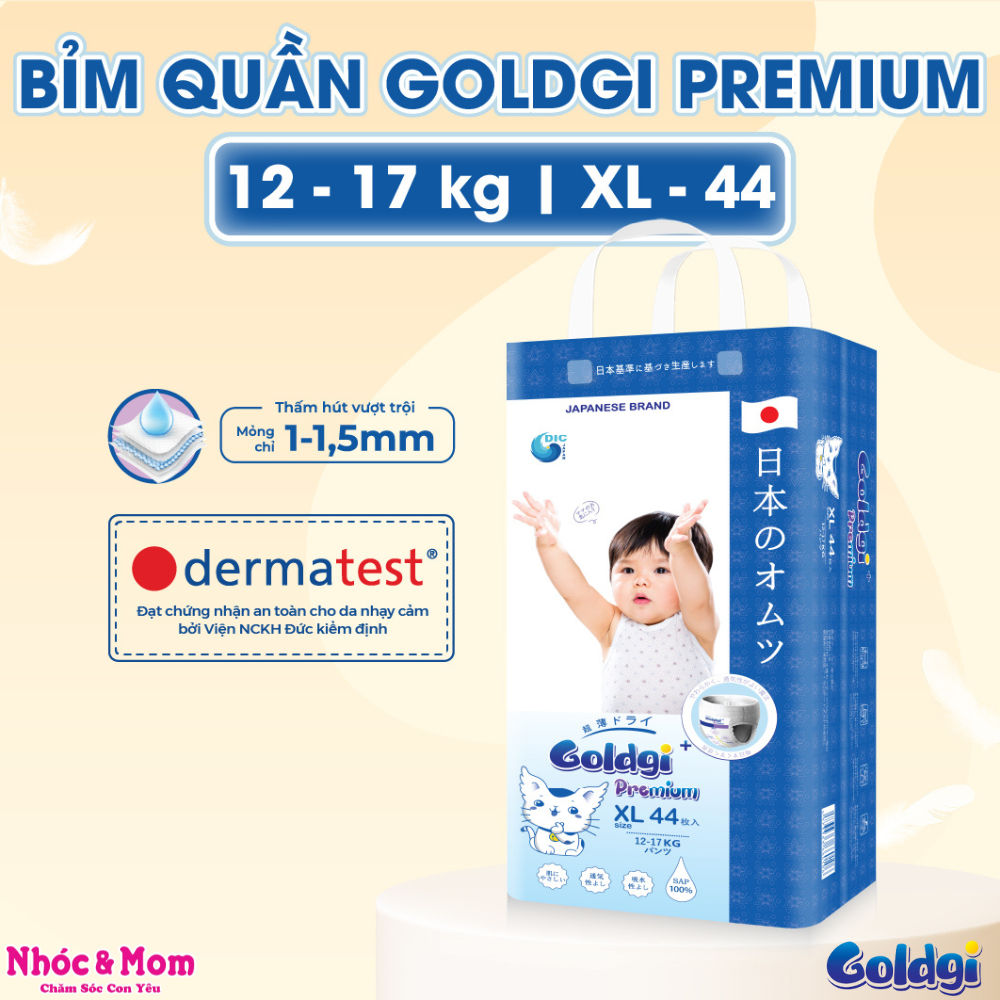 Bỉm Quần Goldgi+ XL44